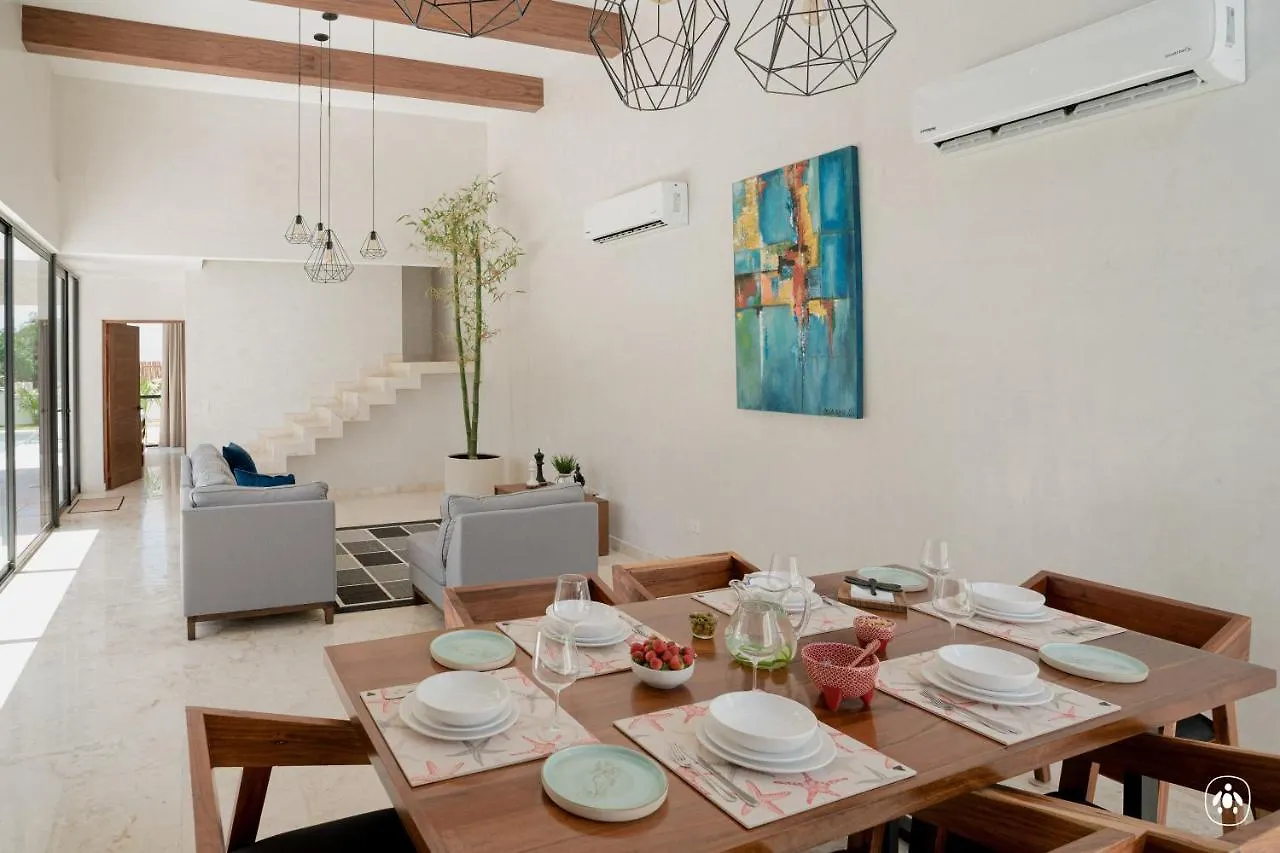 Villa Casa Agua Акумаль